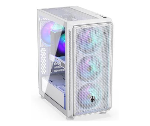 Case ENDORFY ATX/micro ATX/Mini-ITX White Midi Tower PC EY2A018