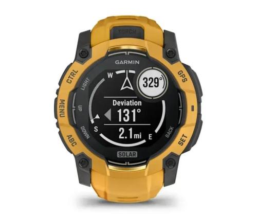 SMARTWATCH INSTINCT 3 SOLAR/SUNBURST 010-02935-02 GARMIN