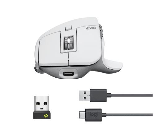 MOUSE BLUETH LASER MX MASTER3S/PALE GREY 910-006560 LOGITECH