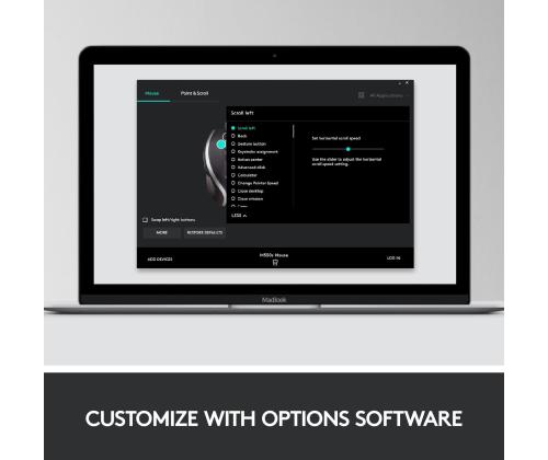MOUSE USB OPTICAL M500S/BLACK 910-005784 LOGITECH