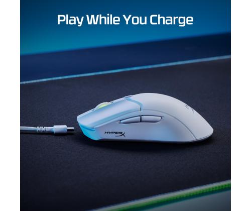 MOUSE USB OPTICAL WRL/PULSEFIRE HASTE 2 BLACK HYPERX