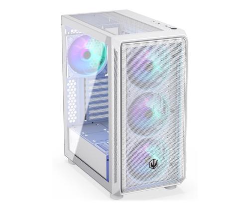 Case ENDORFY ATX/micro ATX/Mini-ITX White Midi Tower PC EY2A018