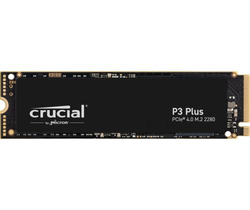 SSD CRUCIAL P3 Plus 1TB M.2 PCIE NVMe 3D NAND kirjutab 3600 MB s lugemine 5000 MB...