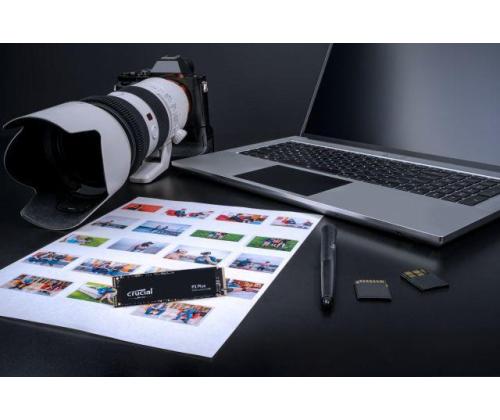 SSD CRUCIAL P3 Plus 1TB M.2 PCIE NVMe 3D NAND kirjutab 3600 MB s lugemine 5000 MB...