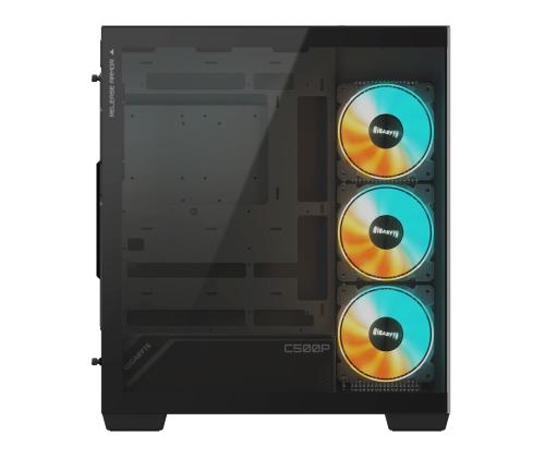 Case GIGABYTE GB-C500P ST MidiTower Case product features Transparent panel ATX MicroATX MiniITX...