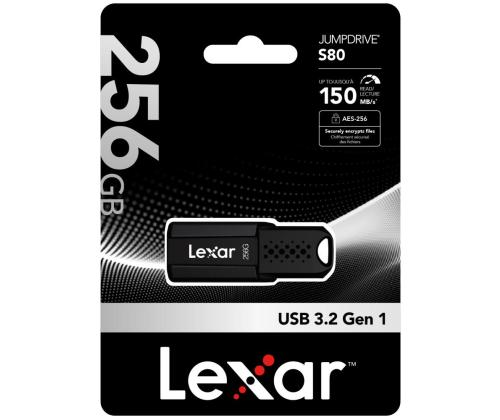 Mälupulk USB3 256GB S80 LJDS080256G-BNBNG LEXAR