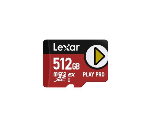 MEMORY MICRO SDXC 512GB UHS-I/PLAY LMSXPS0512G-BNNNG LEXAR