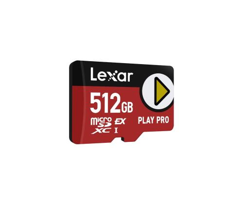 MEMORY MICRO SDXC 512GB UHS-I/PLAY LMSXPS0512G-BNNNG LEXAR