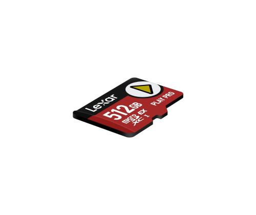 MEMORY MICRO SDXC 512GB UHS-I/PLAY LMSXPS0512G-BNNNG LEXAR