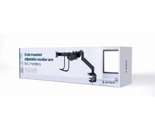 DISPLAY ACC MOUNTING ARM/17-32" MA-DA2-04 GEMBIRD