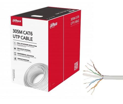 CABLE CAT6 UTP 305M WHITE/PFM920I-6UN-C DAHUA