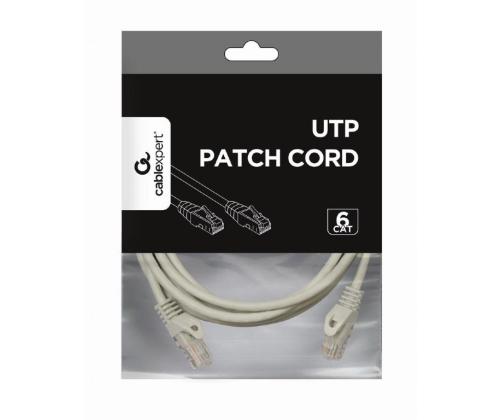 PATCH CABLE CAT6 UTP 3M/GREY PP6U-3M GEMBIRD