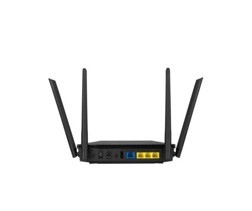 Wireless Router ASUS Wireless Router 1800 Mbps Wi-Fi 6 USB 1 WAN 3x10/100/1000M Number of...