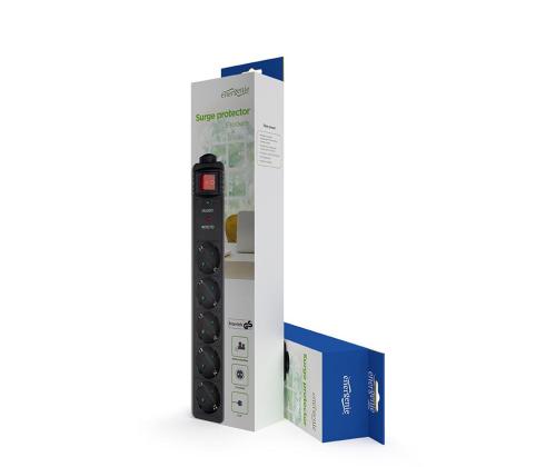 Kaabel POWER EXTENSION 3M 5OUTL SPG5-C-10 GEMBIRD