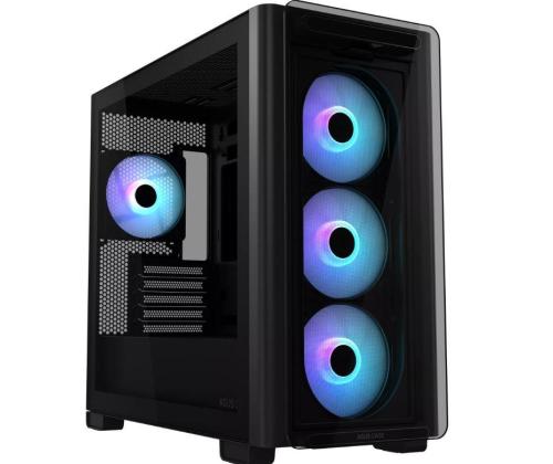 Case ASUS A23 PLUS MidiTower Case product features Transparent panel MicroATX MiniITX Colour...