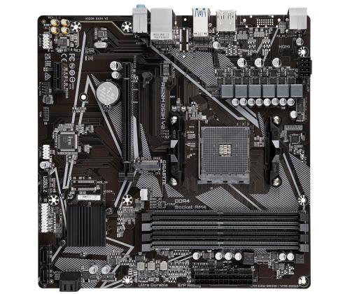Mainboard GIGABYTE AMD A520 SAM4 Micro-ATX Memory DDR4 Memory slots 4 1xPCI-Express 3.0 1x 1xPCI...