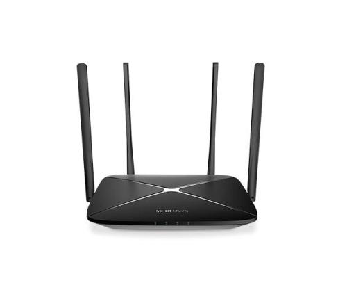 Wireless Router MERCUSYS Wireless Router 1167 Mbps IEEE 802.11ac 1 WAN 3x10/100/1000M Number of...