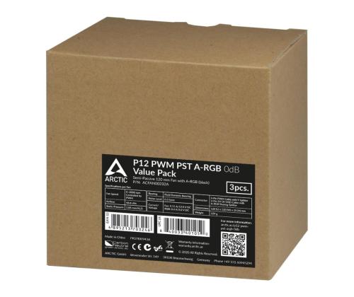 CASE FAN 120MM/3PCS ACFAN00232A ARCTIC