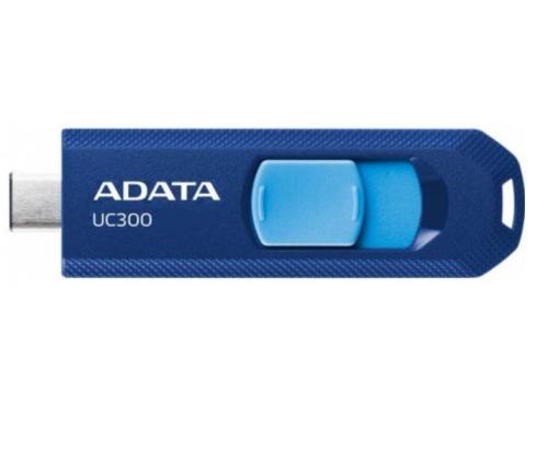 MEMORY DRIVE FLASH USB-C 128GB/ACHO-UC300-128G-RNB/BU ADATA
