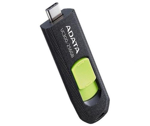 MEMORY DRIVE FLASH USB-C 256GB/ACHO-UC300-256G-RBK/GN ADATA