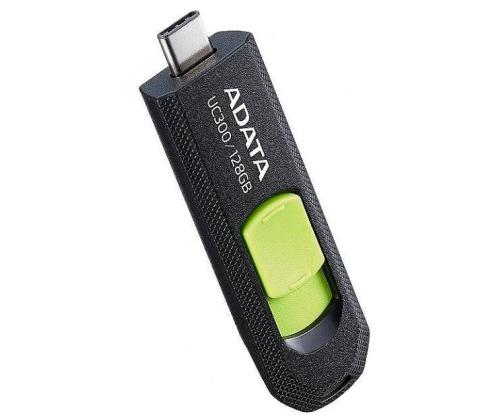 MEMORY DRIVE FLASH USB-C 128GB/ACHO-UC300-128G-RBK/GN ADATA