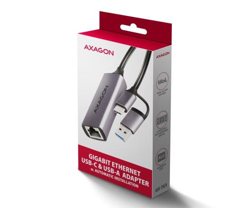 NET ADAPTER USB-C 1GB/ADE-TXCA AXAGON
