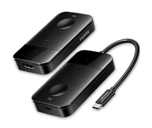 I/O VIDEO TRANSMITTER/RECEIVER/HDMI/USB-C ADOBB VENTION