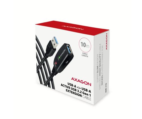 CABLE USB3.2 A-M/A-F ACTIVE/10M ADR-310 AXAGON