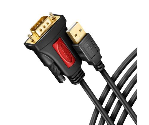 CABLE USB2.0 TO RS-232 DB9-M/1.5M ADS-1PSN AXAGON