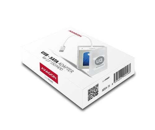 HDD ACC ADAPTER USB2.0 CASE/2.5" SATA ADSA-1S AXAGON