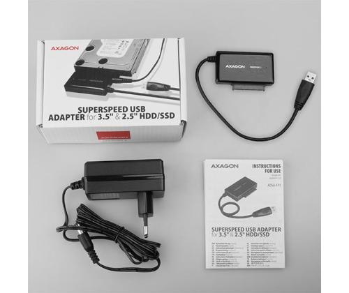 SSD ACC ADAPTER USB3.0/SATA/0.2M ADSA-FP3 AXAGON