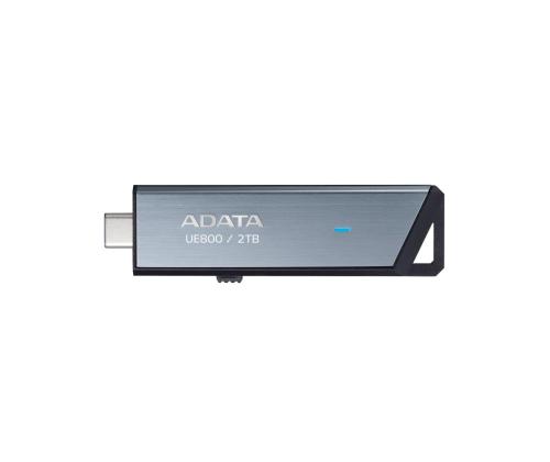 MEMORY DRIVE FLASH USB-C 2TB/SILV AELI-UE800-2T-CSG ADATA
