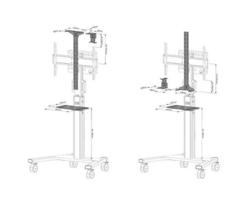MONITOR ACC VIDEOBAR MULT. KIT/AFLS-825WH1 NEOMOUNTS