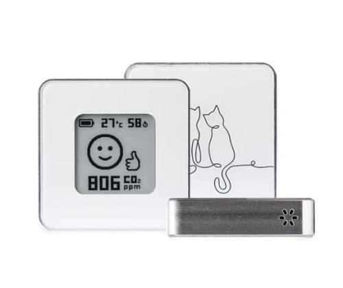 SMART HOME AIR QUALITY SENSOR/SILV/CATS AIRV-CATS AIRVALENT