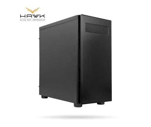 Case CHIEFTEC HAWK MidiTower Not included ATX MicroATX MiniITX Colour Black AL-02B-OP