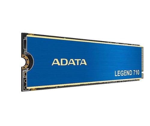 SSD ADATA LEGEND 710 1TB M.2 PCIE NVMe 3D NAND Write speed 1800 MBytes/sec Read speed 2400 MBytes...