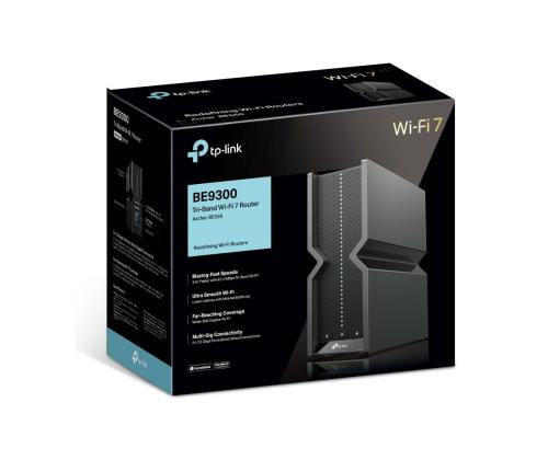 Wireless Router TP-LINK Wireless Router 9214 Mbps Mesh Wi-Fi 7 USB 3.0 4x2.5GbE 1x2.5GbE Number...