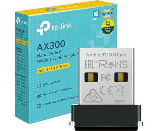 WRL ADAPTER 300MBPS USB/ARCHER TX1U NANO TP-LINK