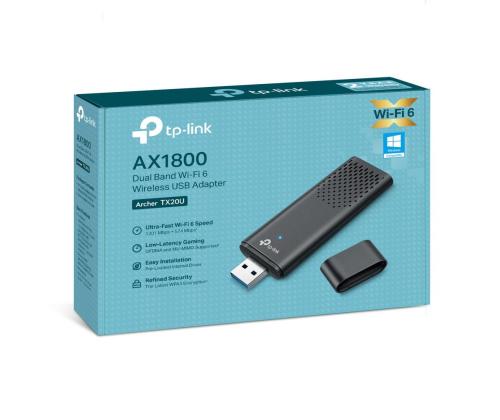 WRL ADAPTER 1800MBPS USB/ARCHER TX20U TP-LINK