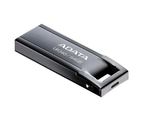 MEMORY DRIVE FLASH USB3.2 64GB/BLACK AROY-UR340-64GBK ADATA