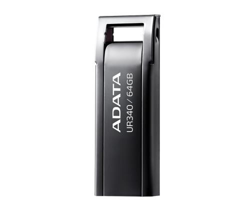 MEMORY DRIVE FLASH USB3.2 64GB/BLACK AROY-UR340-64GBK ADATA