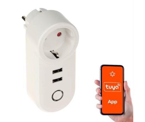 SMART HOME WIFI SMART SOCKET/USB ATLO-P1U2-TUYA GENWAY