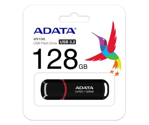 MEMORY DRIVE FLASH USB3 128GB/BLACK AUV150-128G-RBK ADATA