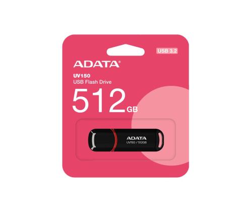MEMORY DRIVE FLASH USB3 512GB/BLACK AUV150-512G-RBK ADATA