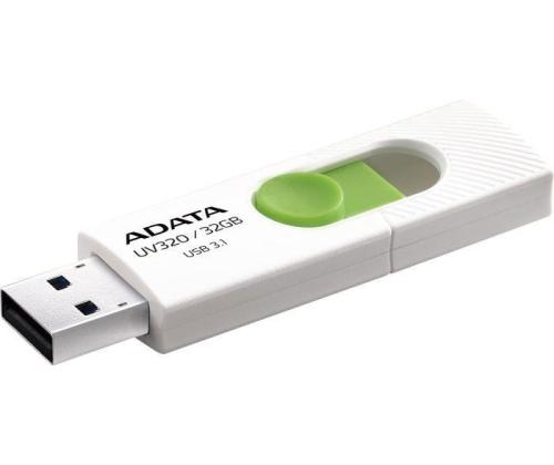 MEMORY DRIVE FLASH USB3.1 32GB/WHITE AUV320-32G-RWHGN ADATA