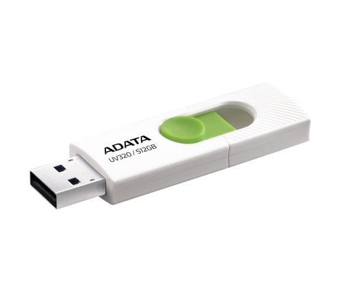 MEMORY DRIVE FLASH USB3 512GB/WHITE AUV320-512G-RWHGN ADATA