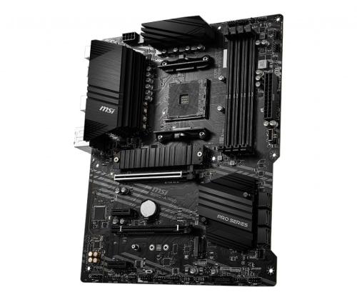 Mainboard MSI AMD B550 SAM4 ATX 2xPCI-Express 3.0 1x 1xPCI-Express 3.0 4x 2xM.2 1xPCI-Express 4.0...