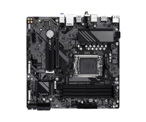 Mainboard GIGABYTE AMD B650 SAM5 Micro-ATX Memory DDR5 Memory slots 4 1xPCI-Express 16x 1xPCI...