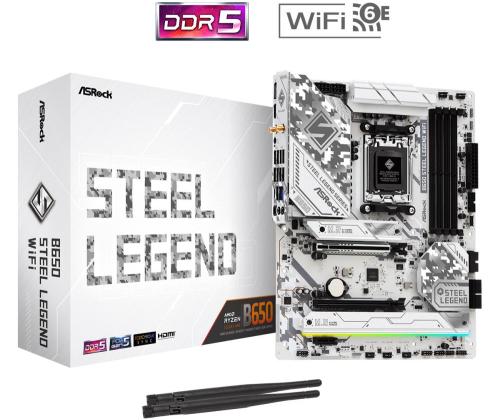 Mainboard ASROCK AMD B650 SAM5 ATX Memory DDR5 Memory slots 4 1xPCI-Express 3.0 16x 1xPCI-Express...