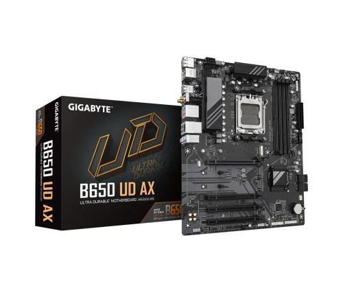 Mainboard GIGABYTE AMD B650 SAM5 ATX Memory DDR5 Memory slots 4 1xPCI-Express 16x 3xPCI-Express 3...